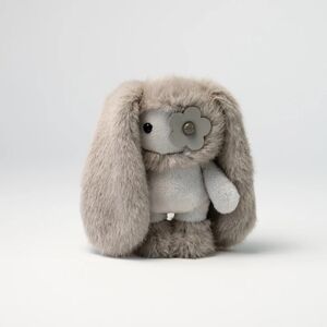 Gray Plush Bunny Toy